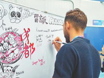 Lj, 们感动的是, 的作品